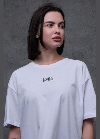 Жіноча Оверсайз Футболка З Принтом BMW White Without - (337115852)