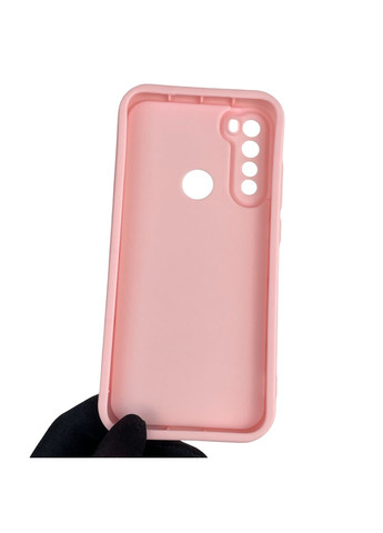 Чехол силиконовый Soft Touch для Redmi Note 8 розовый (Полная защита камеры) Xiaomi (366388763)