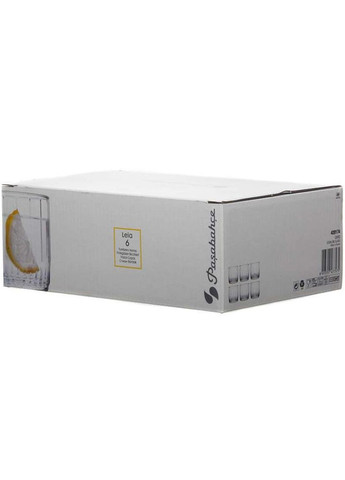 Набір 6 склянок Leia 265мл Pasabahce (372172360)