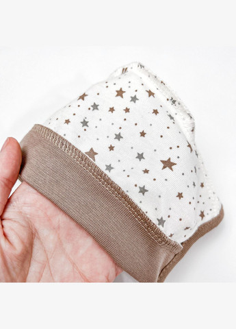 Чепчик на завязках Cotton с наружными швами 40 Tunes (328949375)