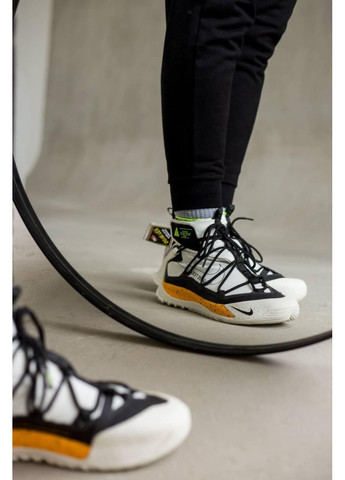 Белые демисезонные кроссовки мужские nike acg air terra antarktik gore-tex white orange найк асж аир зум No Brand