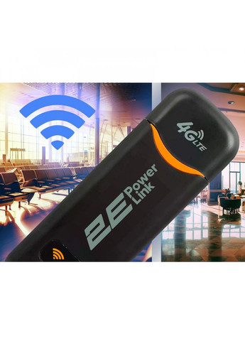 4G/3G USB WiFi модем-роутер PowerLink MIFI-1 | усі оператори | 3b,7b,8b | максимальна швидкість 2E (372689764)