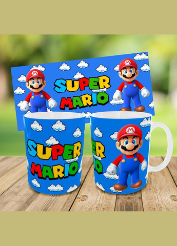 Набір дитячий Супер Маріо рюкзак, сумка-бананка, кружка Марио (307153013)