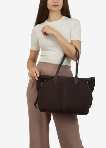 Сумка жіноча замшева тоут середня Tote Regina Notte (366545871)