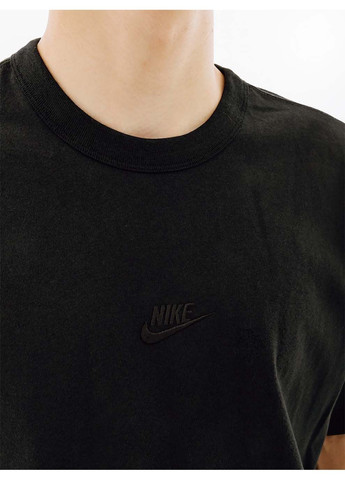 Черная мужская футболка nikensw prem essntl sust tee черный Nike