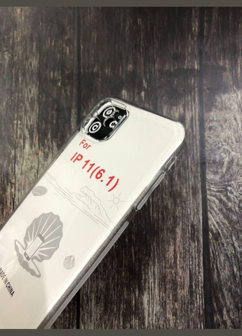 Чехол iPhone 11 Pro Max прозрачный силиконовый Foxconn (338832605)