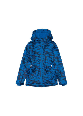 Синяя демисезонная куртка softshell водоотталкивающая и ветрозащитная для мальчика dope dyed 376206 синий ROCKTRAIL