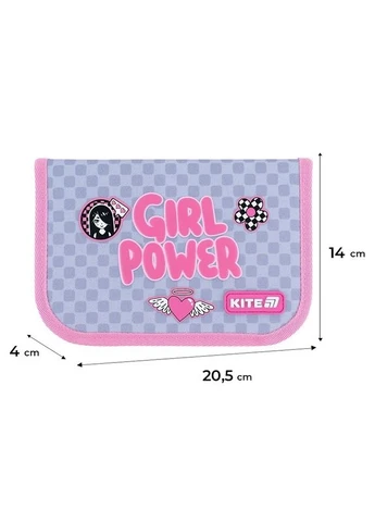 Пенал без наполнения Girl's Power Фиолетовый (K26-621-5) Kite (395660714)