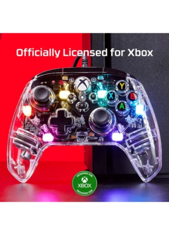 Геймпад Clutch Gladiate RGB for PC/Xbox Clear (7D6H2AA) HyperX (382070849)