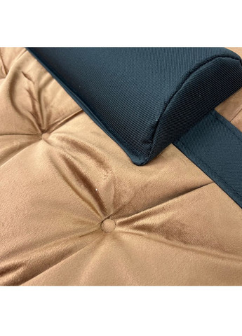 Раскладная кровать (раскладушка) с бархатным матрасом и подушкой Brown (LB-FB-A3-BRN) LEOBRO (371899380)