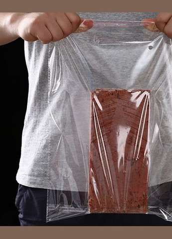 Пакет 100х150 мм поліпропіленовий із клейкою стрічкою прозорий ВОРР PTR No Brand (317769768)