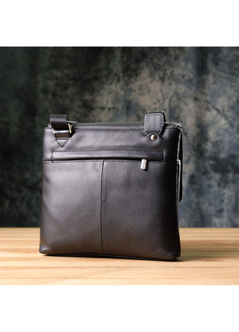 Мужская сумка через плечо из зернистой натуральной кожи 20865_1 (9270G-25 nero) Tony Perotti (362417505)