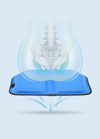 Подушка на сиденье в авто адаптируется под тело пользователя (М3660212) Carris (331890939)