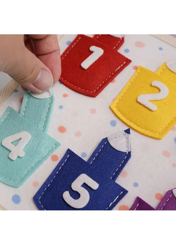 Бизибук Монтессори, развивающая, тактильная детская книга из фетра, Ёжик No Brand (366304244)