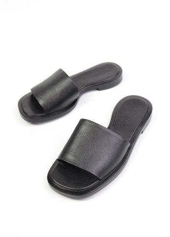 Черные шлепанци Benito