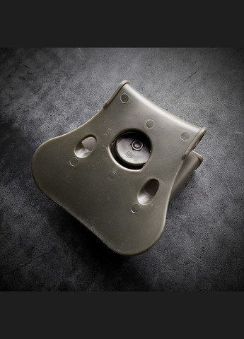 Кобура поясная пластиковая под Glock 19 масло. No Brand (339621674)