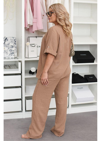 Костюм жіночи з жатого льону Sofia 75 (360787687)