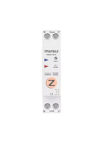 Розумний ZigBee вимикач, тільки таймер 1P+N 20A 230V Smart Life, Tuya [TXCB2-TW-Z-20A] TAXNELE (395871302)