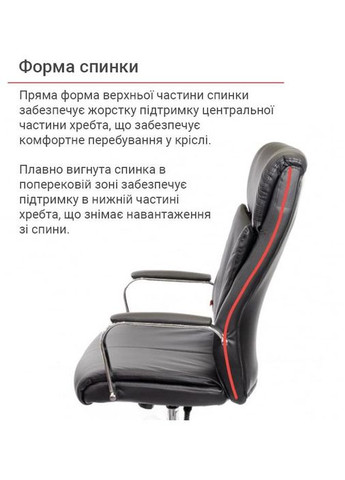 Кресло Маккай CH ANF Черный (PU-черный) Аклас (360546123)