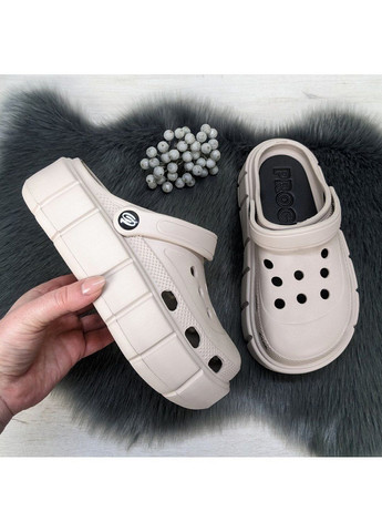 Сабо кроксы женские пена на платформе Progress (280199089)