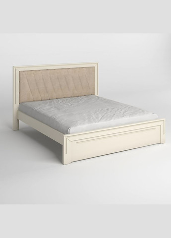 Односпальне дерев'яне ліжко Торонто Т6 (S0505Y30R)/Аляска 23 (бежевий) 80х190 см (MBG-9485) Mebigrand (366085867)