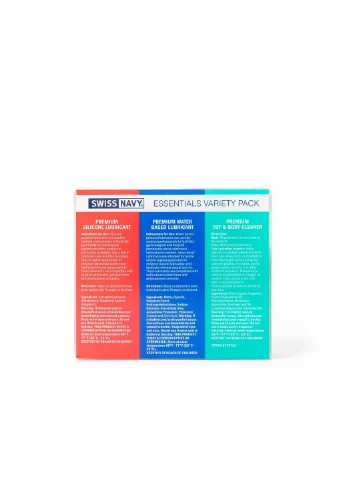 Набор Essentials Variety Pack 3х30мл Swiss Navy (348517936)