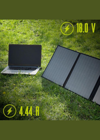 Солнечная панель 80 Вт складная BRIDNA SGR-SP80W, портативная солнечная батарея PD (327041458)