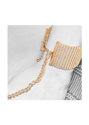 Золотой демисезонный браслеты-наручники indiscrets золотые, os Bijoux