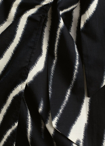 Чорна кежуал сукня H&M зебра