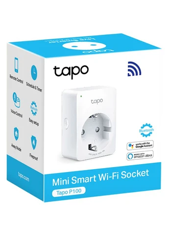 Разумная розетка Tapo P100 N300 10A (TAPO-P100-1-PACK) TP-Link (322938590)