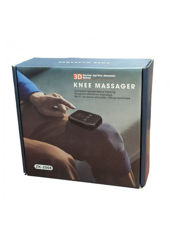 Електричний масажер для коліна, грілка, вібраційний масаж з підігрівом ZK-2068 MDR No Brand (371793785)