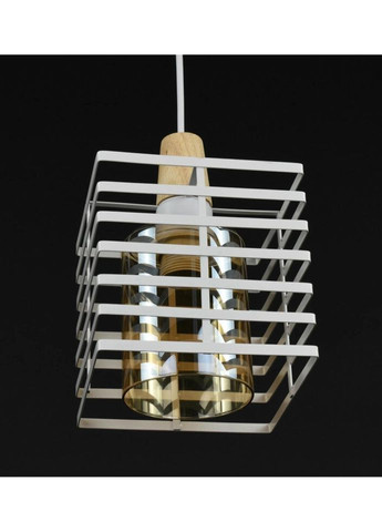 Люстра підвісна LOFT на 1 лампочку 27788 Білий 30-100х16х16 см. Sunnysky (335974790)