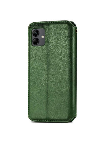 Шкіряний чохол-книжка Cubic (PU) для Samsung Galaxy A07 Зелений Getman (357209562)