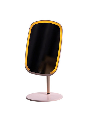 Настільне дзеркало з підсвічуванням 23х18 см для макіяжу на ніжці Рожеве HP-10-6AP Yiwu (370802273)
