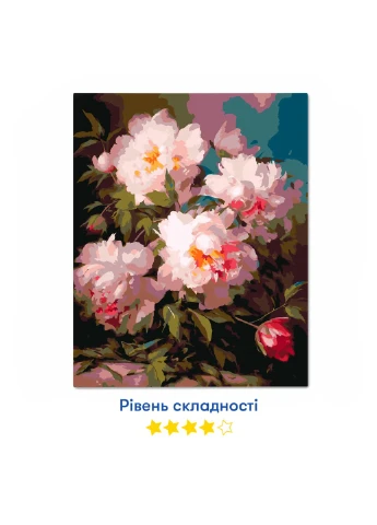 Картина по номерам «Пудровые пионы» Orner (361446351)