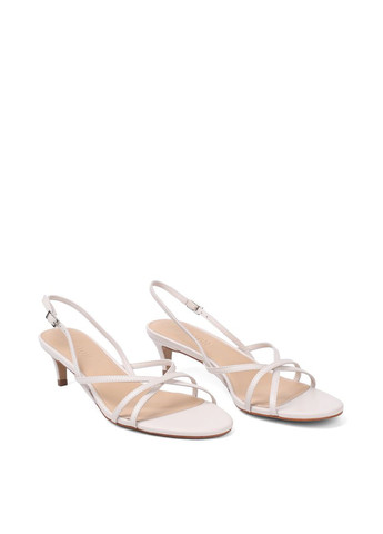 Молочные босоножки женские jr1182-2 рисовая кожа MIRATON