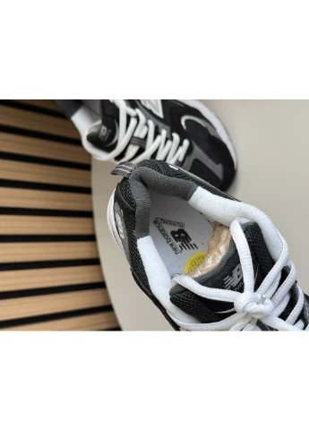 Кроссовки женские и мужские New Balance 530 black white | Нью Беланс 530 черные белые No Brand чёрные демисезоны (391919284)