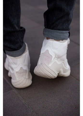 КРОССОВКИ ЖЕНСКИЕ ADIDAS YEEZY BOOST 500 MID BLUSH АДИДАС ИЗИ БУСТ No Brand бежевые зима (368867488)