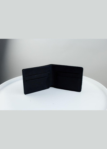 Мужской кошелек-бифолд из натуральной кожи Crazy Horse SH022 (Черный) SKILL (323204079)