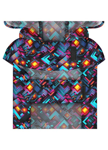 Дощовик-накидка з капюшоном для собак Clothes, "Нескінченні світи", XS, А 26-29 см, B 32-41 см, З 21-26 см WAUDOG (329745602)