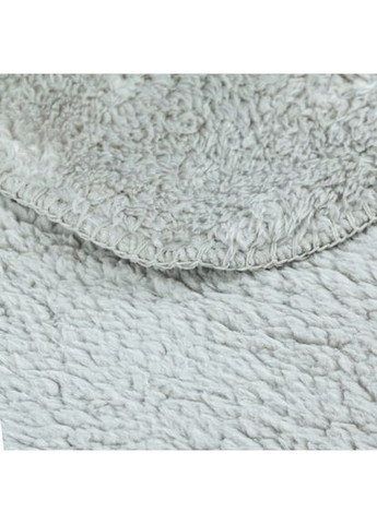 Плед-ковдра з шерпи та флісу 8279 200х220 см світло-сірий Love You (364758642)