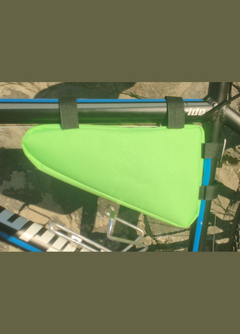 Велосипедна сумка на раму, велосумка Plutcor (28*16 см oxford 600d) зелена, Україна No Brand (334689473)