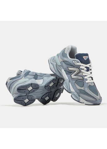 Голубые демисезонные кроссовки мужские new balance 9060 moon daze нью беланс 9060 No Brand
