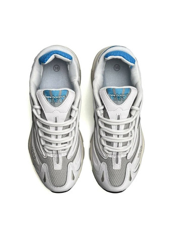 Белые всесезонные кроссовки new balance No Brand 1000 White Grey