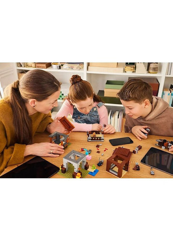 Конструктор Minecraft Аванпост розбійників і спустошувач, 665 деталей () Lego 21278 (370499055)