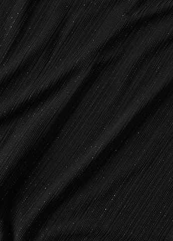 Черное коктейльное платье H&M однотонное