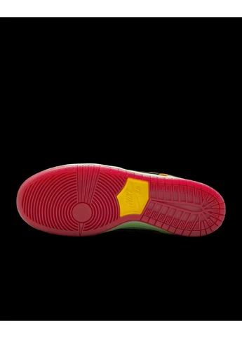 Зеленые демисезонные кроссовки dunk sb low pro green hf3058-300 Nike