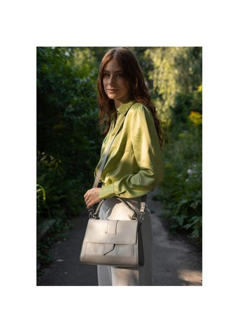 Сумка жіноча шкіряна через плече Ester сіра The Wings (302007348)