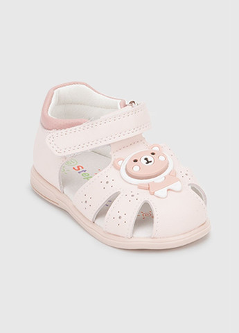 Пудровые босоножки для девочки al881l пудровый (2000990516268s) shop (2000990516268) Stepln