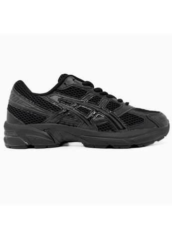 Чорні Осінні кросівки чоловічі asics gel-1130 total black асікс гель 1130 No Brand